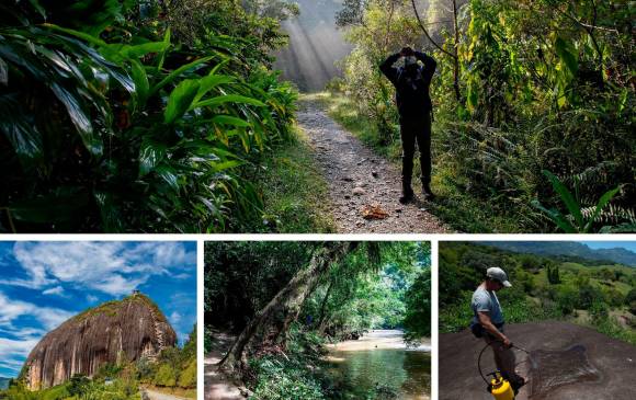 Las nueve subregiones de Antioquia tienen atractivos naturales y turísticos para visitantes locales y externos. La guía destacó ocho de ellos. FOTO Edwin Bustamante