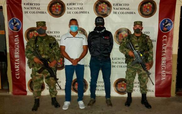 El supuesto enlace en Colombia de la mafia calabresa de Italia alias “J”. FOTO CORTESÍA FISCALÍA