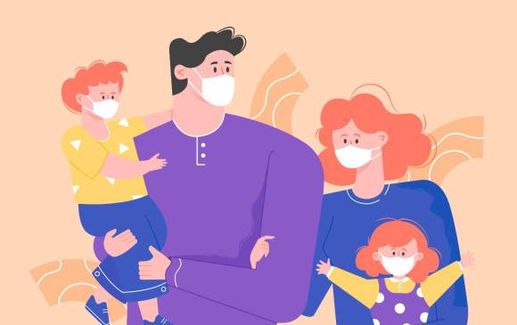 Si los contagios aumentan, lo hacen en todas las poblaciones, incluida la de los niños. La prevención física y el cuidado de sus emociones son fundamentales para mantenerlos sanos. ILUSTRACIÓN: SSTOCK