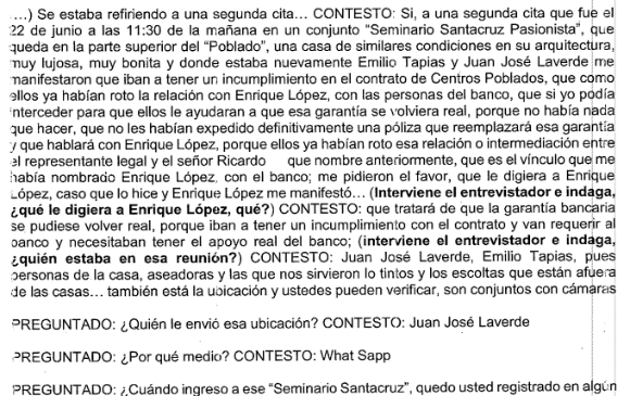 La ubicación del predio en Las Palmas