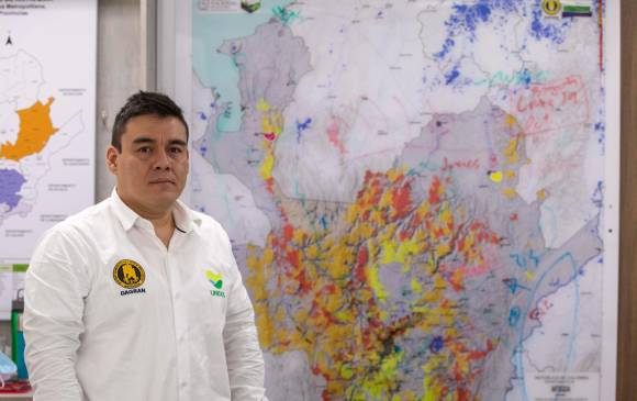 Jaime Enrique Gómez Zapata es quien ha asumido los retos este año en materia del gestión del riesgo en Antioquia liderando el Dagran. FOTO EDWIN BUSTAMANTE