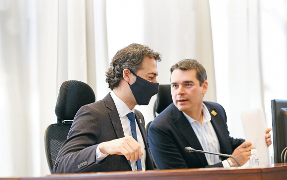 Cuartas es presidente del Concejo en 2021. FOTO donaldo zuluaga
