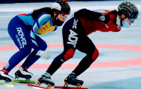 Laura Michelle, la nueva joya de Colombia sobre el hielo