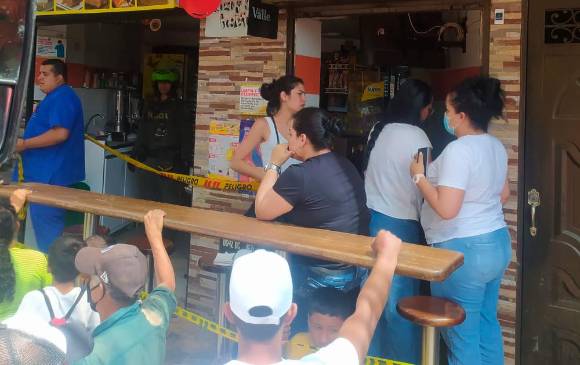 En el sitio, ubicado en el bario La Camila, funciona la panadería al fondo y una tienda en la zona delantera. FOTO: CORTESÍA