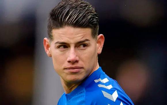 El colombiano James Rodríguez sigue en su proceso de recuperación y no estará con el Everton este sábado. FOTO TOMADA @EVERTON 