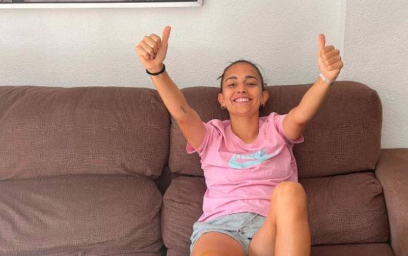 Isabella Echeverri dice que volverá mejor que antes tras su lesión