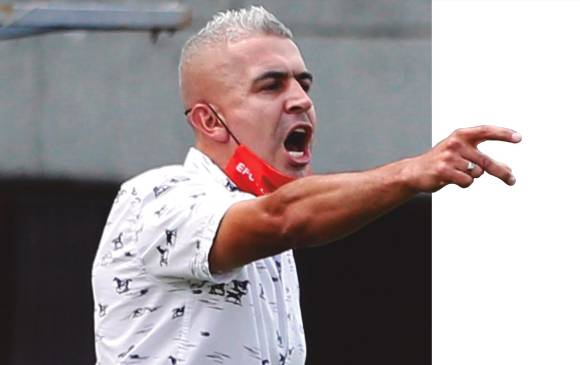 Andrés Orozco durante uno de los encuentros en la Liga. FOTO cortesía dimayor