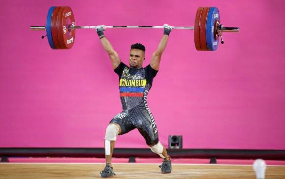 El paisa Francisco Mosquera es el nuevo campeón panamericano en la categoría 61 kilogramos. FOTO COLPRENSA
