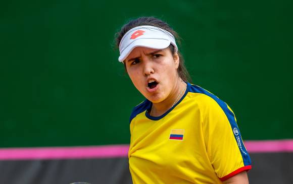 María Camila espera arrancar la temporada 2022 en Australia y jugar la mayor cantidad de Grand Slam. FOTO juan antonio sánchez