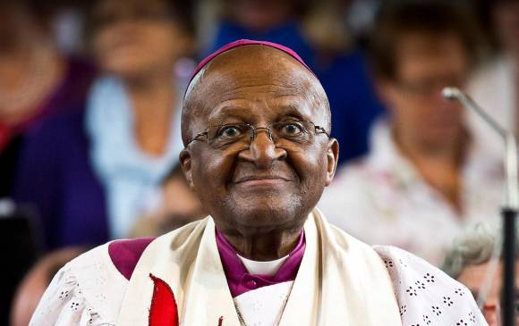 El arzobispo sudafricano también será recordado por sus frases celebres, que han sido recordadas en redes sociales este domingo. FOTO: EFE.