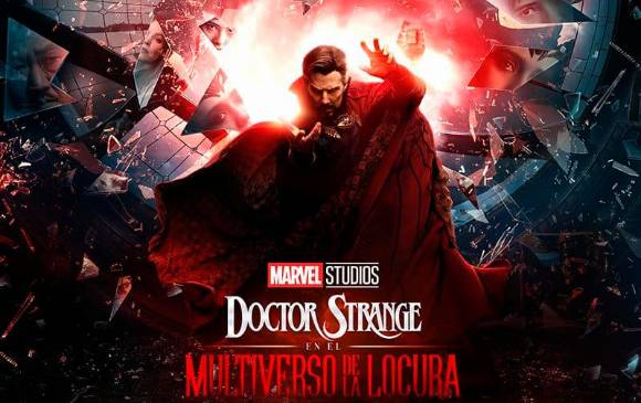 Este es el nuevo afiche de Doctor Strange in the Multiverse of Madness. FOTO CORTESÍA