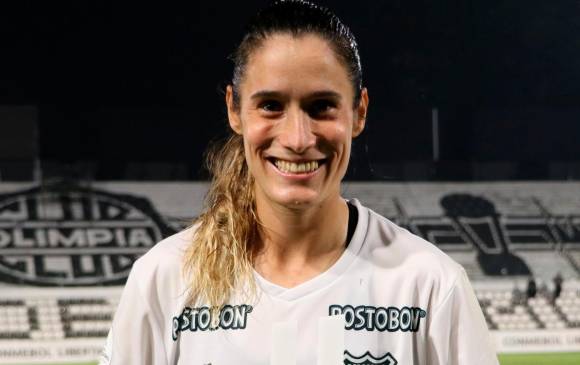 La antioqueña fue elegida como la mejor jugadora del partido. Este sábado el Cali se mide a Nacional de Uruguay en busca de la semifinal del torneo. FOTO TOMADA @COPA LIBERTADORES