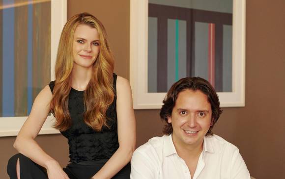 Brynne McNulty y Sebastián Noguera, cofundadores de Habi. FOTO cortesía