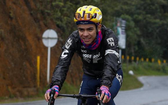 Higuita, de 23 años, es una de las grandes figuras del pedal colombiano. En Europa goza de respeto. FOTO MANUEL SALDARRIAGA