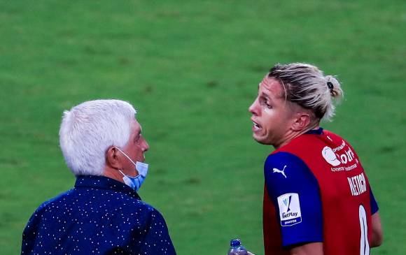 Comesaña confesó que no tenía en los planes a Vuletich, cuyo contrato vence el 31 de este mes. FOTO Jaime Pérez