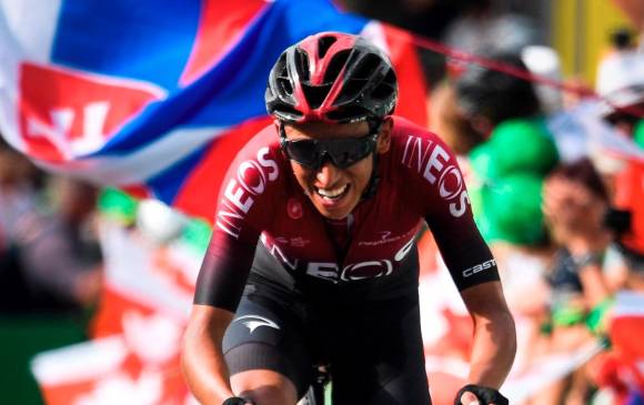 Egan compite en su primer Giro de Italia, prueba que siempre quiso correr por el aprecio que siente por ese país que le abrió las puertas al ciclismo de ruta. FOTO EFE Y GETTY