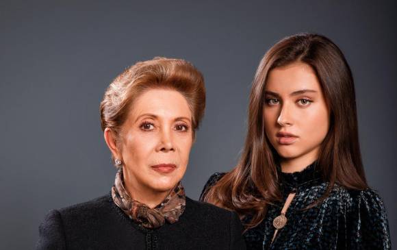 Consuelo Luzardo y Francisca Estévez en La nieta elegida. FOTO Cortesía RCN