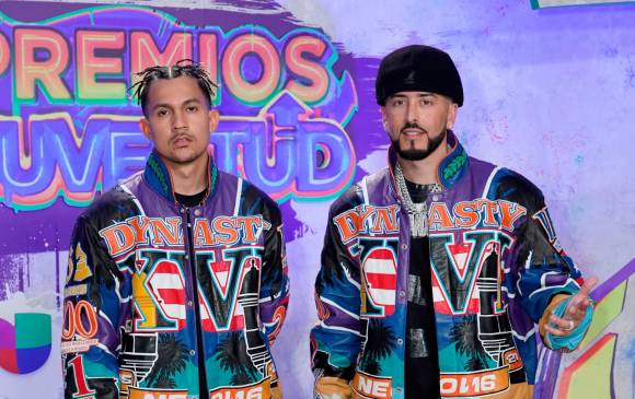 Tainy (izquierda) comenzó a producir desde los 16 años para el dúo Wisin y Yandel. Han pasado 15 años y ahora se lanza como solista junto a su mentor e ídolo: Yandel (derecha ). FOTO GETTY