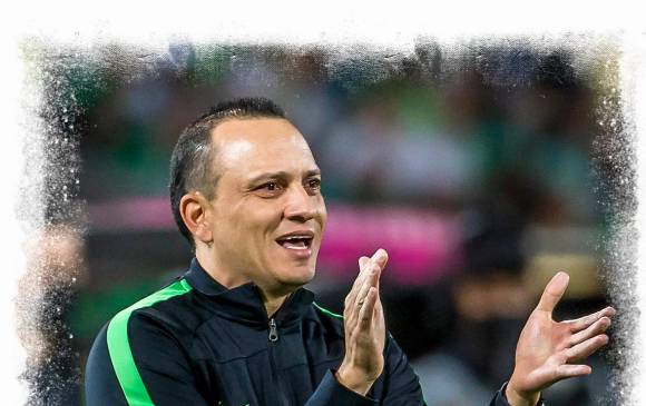 Restrepo es el segundo entrenador con mejor porcentaje de rendimiento en Nacional, en los últimos años, por detrás de Reinaldo Rueda, que se despidió con 67%. FOTO Juan Antonio Sánchez. 