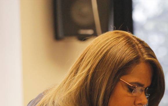 Lucy Elvira Luna Albarracín fue condenada por el delito de concusión dentro del expediente de corrupción conocido como “el carrusel de la contratación”. FOTO: COLPRENSA