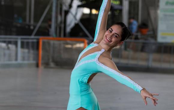 María Paulina es la actual medallista dorada de Juegos Nacionales en la modalidad de danza. FOTO jaime pérez 