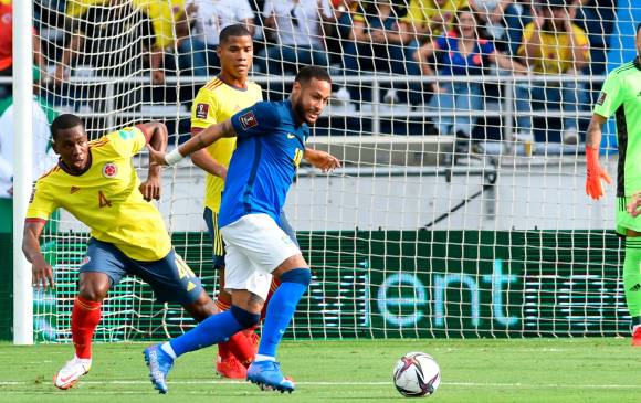 Colombia buscará quitarle el invicto a Brasil. Foto archivo Colprensa. 