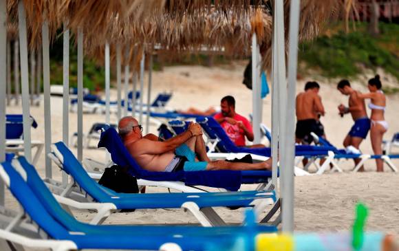 Playa de Varadero, Cuba. FOTO EFE