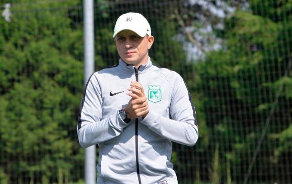 Alejandro Restrepo, técnico de Atlético Nacional. FOTO ATLÉTICO NACIONAL