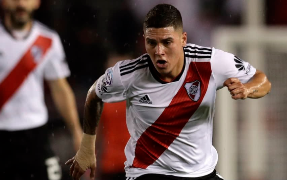 Juan Fernando Quintero jugará desde el próximo año en el fútbol de China. FOTO RIVER PLATE