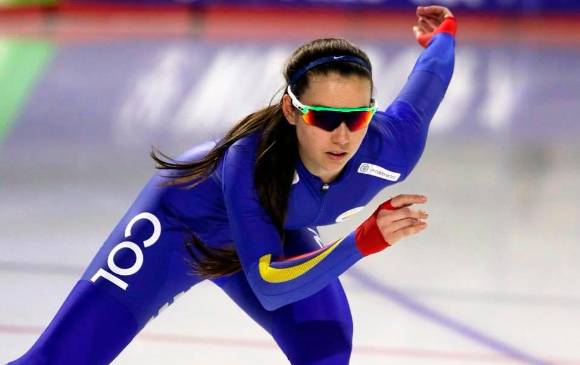 La antioqueña Laura Gómez es una de las tres representantes que tendrá Colombia en los Juegos Olímpicos de Invierno. FOTO: COLPRENSA 