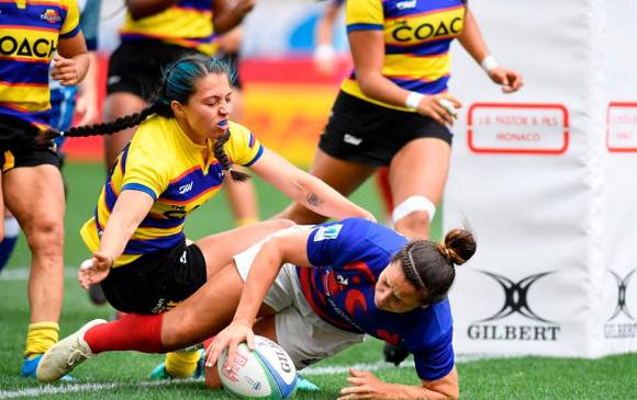 El rugby femenino disputó el pasado fin de semana, en Mónaco, el tiquete a Olímpicos. Pese a no lograr la clasificación, las Tucanes siguien mostrando progresos en su juego. FOTO FEDERACIÓN RUGBY