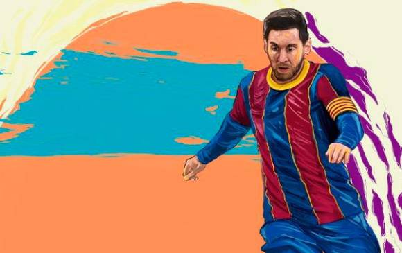 Messi le dedica todos sus goles a Celia, su abuela materna, una de las primeras personas en creer en su talento. FOTO EFE