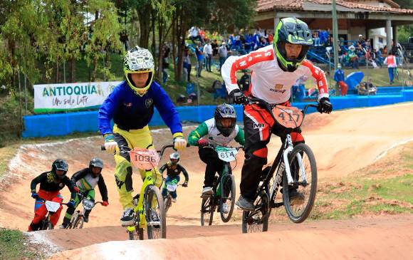 El torneo de BMX fue uno de los que más representación tuvo en Departamentales. Fiebre por ese deporte crece. FOTO CORTESÍA JD