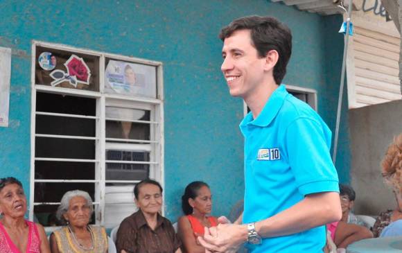 Vives fue candidato al Concejo de Santa Marta en 2015 por el movimiento “Otra Santa Marta es posible”. FOTO TOMADA DE FACEBOOK