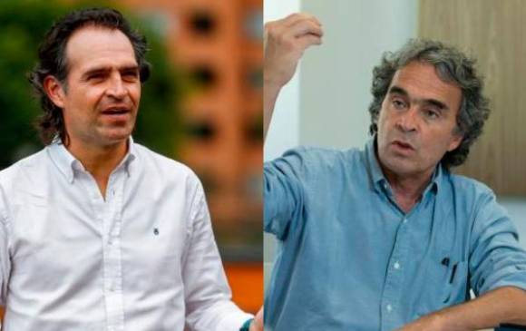 Federico Gutiérrez y Sergio Fajardo FOTO EDWIN BUSTAMANTE