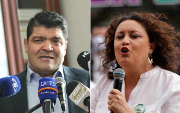 La senadora Angélica Lozano denunció que el presidente del Senado de la República, Juan Diego Gómez, estaría acelerando el proceso de elección del nuevo contralor general. FOTO COLPRENSA