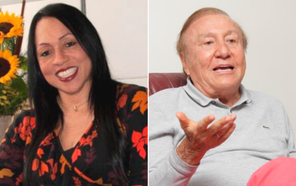 Marelen Castillo Torres y Rodolfo Hernández. FOTO COLPRENSA