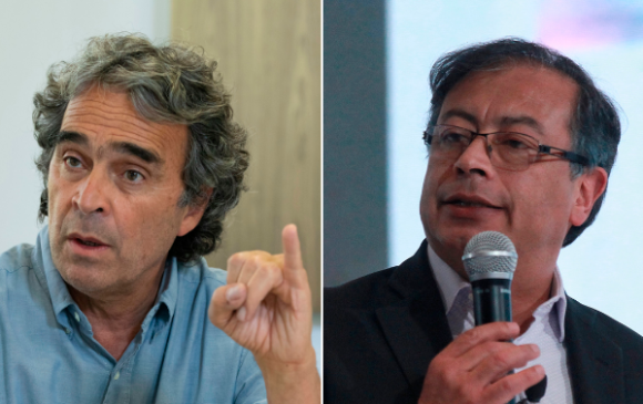Los precandidatos presidenciales Sergio Fajardo y Gustavo Petro. FOTO ARCHIVO Y COLPRENSA 