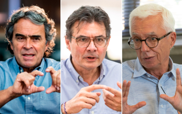 Sergio Fajardo planteó que si Alejandro Gaviria rompe los acuerdos sobre alizanzas con políticos como César Gaviria no lo apoyará en si gana la consulta. Jorge Enrique Robledo ya dio por hecho que no acompañará al exministro en primera vuelta. FOTO EL COLOMBIANO