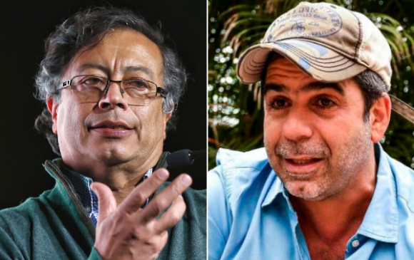 Los precandidatos presidenciales Gustavo Petro y Alejandro Char. FOTO COLPRENSA