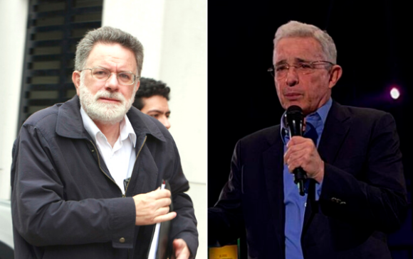 Luis Carlos Restrepo y Álvaro Uribe Vélez. FOTO ARCHIVO Y COLPRENSA