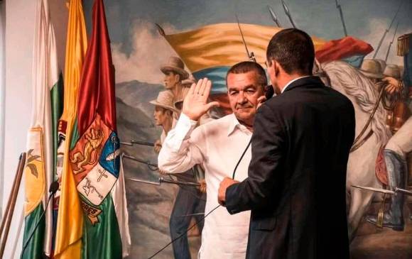 El político se encontraba en medida de aseguramiento no privativa de la libertad. FOTO FACEBOOK RODOLFO GIRALDO
