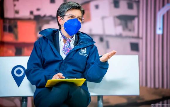 La alcaldesa de Bogotá, Claudia López, solicitó al Gobierno Nacional una reunión del Comité Epidemiológico de la pandemia para este domingo con el fin de analizar nuevas medidas. FOTO CORTESÍA
