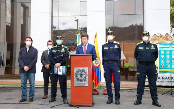 Los 1.500 hombres pretenden reducir los delitos de homicidio y hurto que reportan la capital. Foto: MinDefensa
