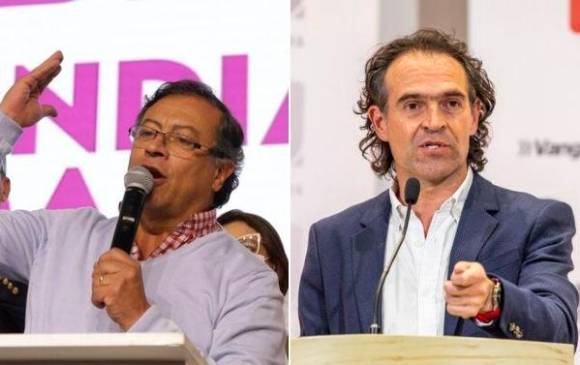 Gustavo Petro y Federico Gutiérrez lideran intención de voto en encuesta de CNC y Semana para primera vuelta de elecciones presidenciales 2022. FOTO: Colprensa y Carlos Alberto Velásquez