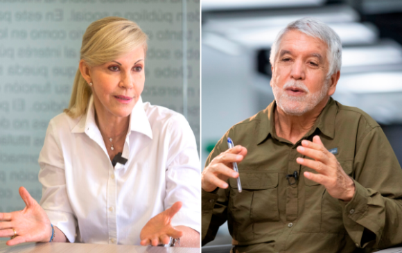 Dilian Francisca Toro y Enrique Peñalosa. FOTO ARCHIVO EL COLOMBIANO