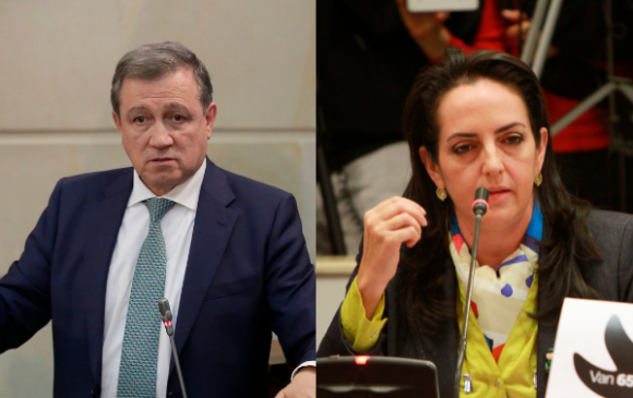 Ernesto Macías criticó a María Fernanda Cabal por sus posturas frente al Gobierno Nacional y el Centro Democrático. FOTO COLPRENSA 