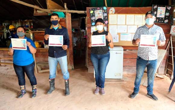 Un total de 150 nuevos formalizados fueron graduados en ceremonia virtual por Usaid y su programa Oro Legal. FOTO CORTESÍA 