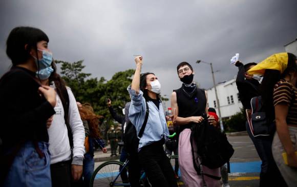 Así avanza la jornada de protestas en Antioquia 
