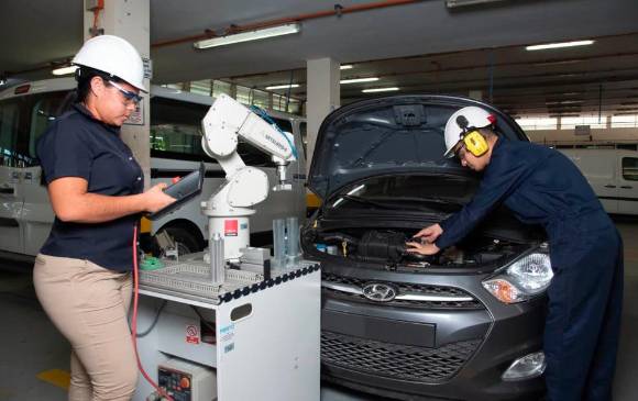 Para quienes deseen realizar estudios presencias en diferentes programas técnicos y tecnológicos, el Sena ofrece cerca de 7.000 cupos en Antioquia. FOTO CORTESÍA